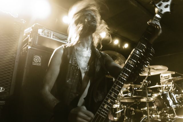 Goatwhore performing at Saint Vitus Bar, no. 5 on the list, in 2017